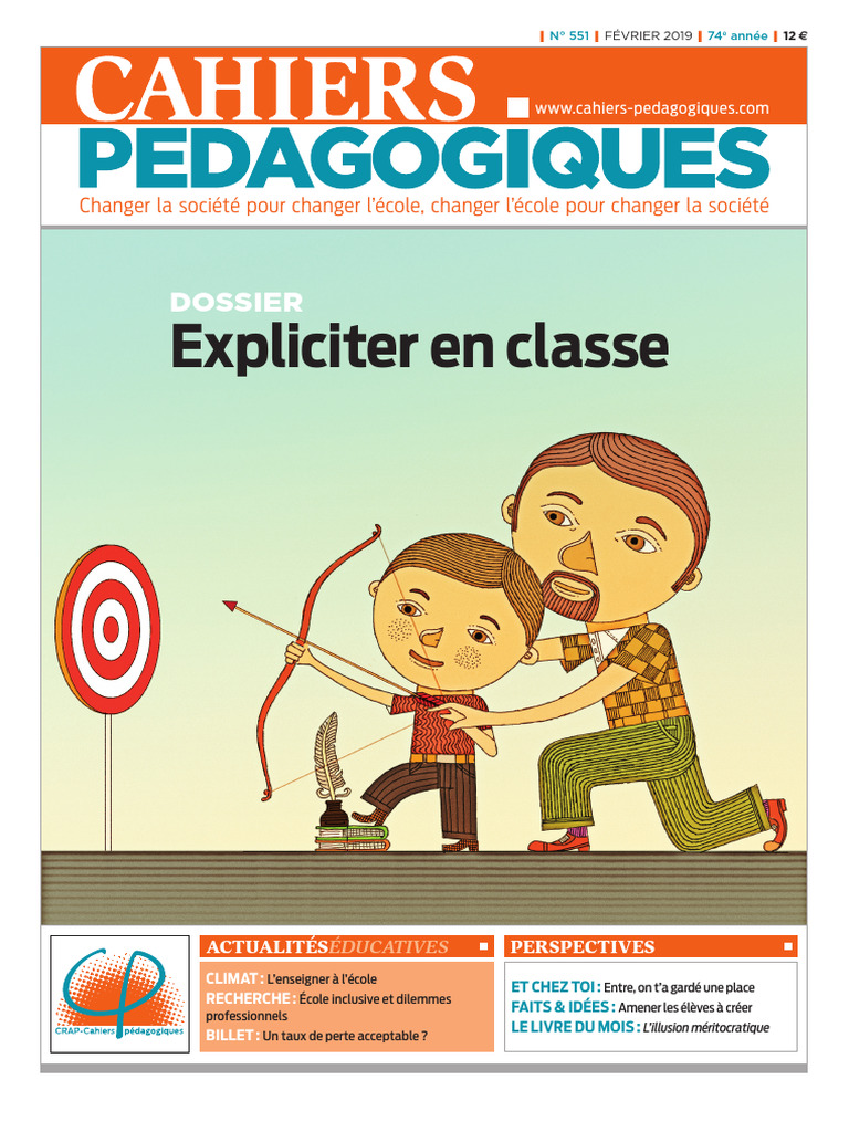 Expliciter pour mieux apprendre en classe | PDF | Pédagogie | Apprentissage