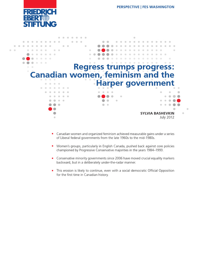 Canadian Women and Harper's Government | PDF | Canada | Feminism