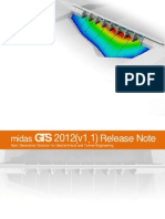 GTS 2012(v1.1) Release Notes