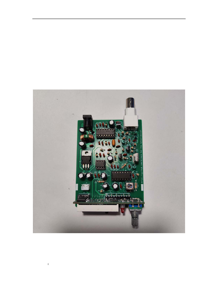 R10 Shortwave PLL Receiver Kit Manual | PDF | Capacitor | Amplifier