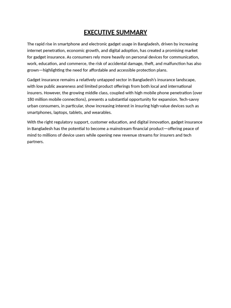 Executive Summary | PDF