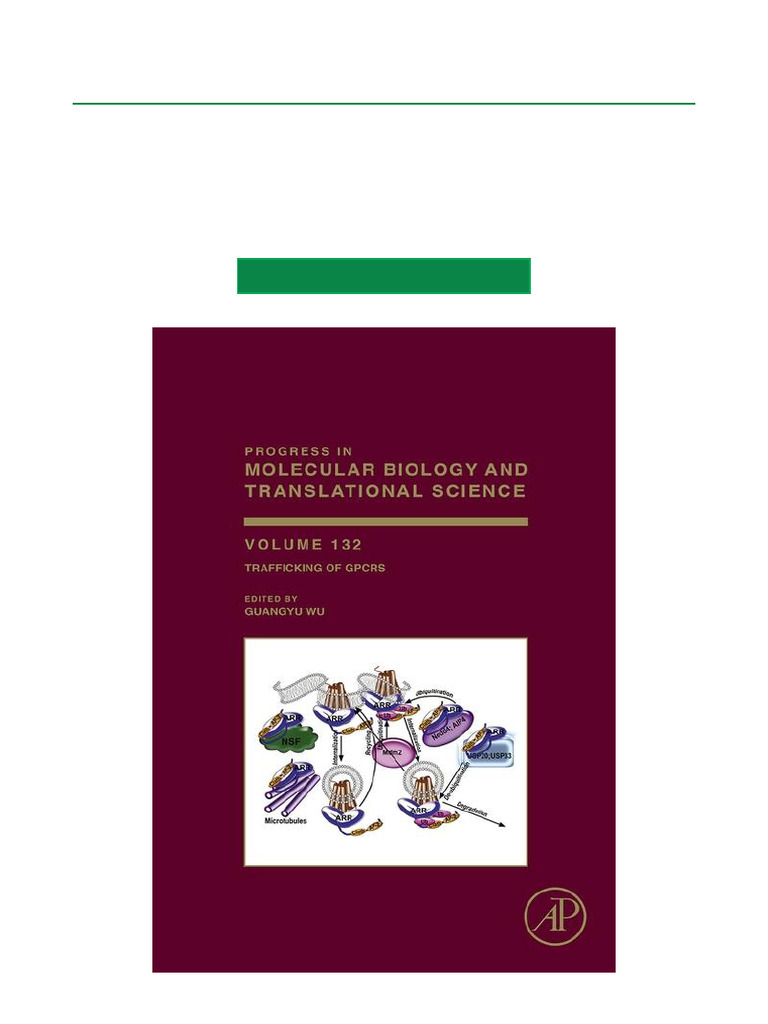 GPCR Trafficking Mechanisms Explained | PDF | Ubiquitin | Cell Biology
