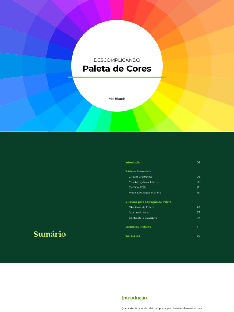 Criando Paletas de Cores Eficazes | PDF | Cor | Modelo de cores RGB