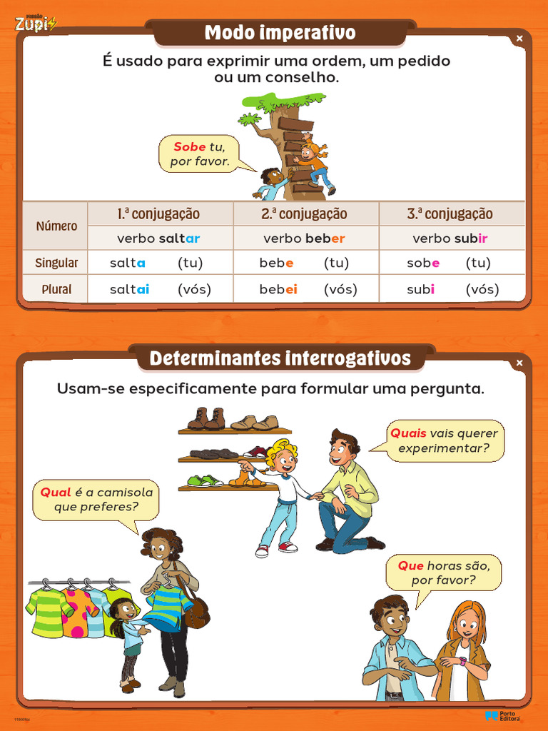 Modos Imperativo e Interrogativos em Verbos | PDF