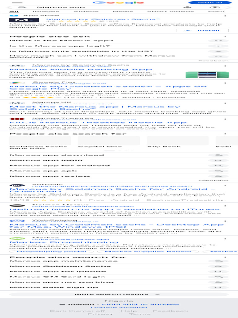 Features of the Marcus App by Goldman Sachs | PDF | Mobile App | Google ...