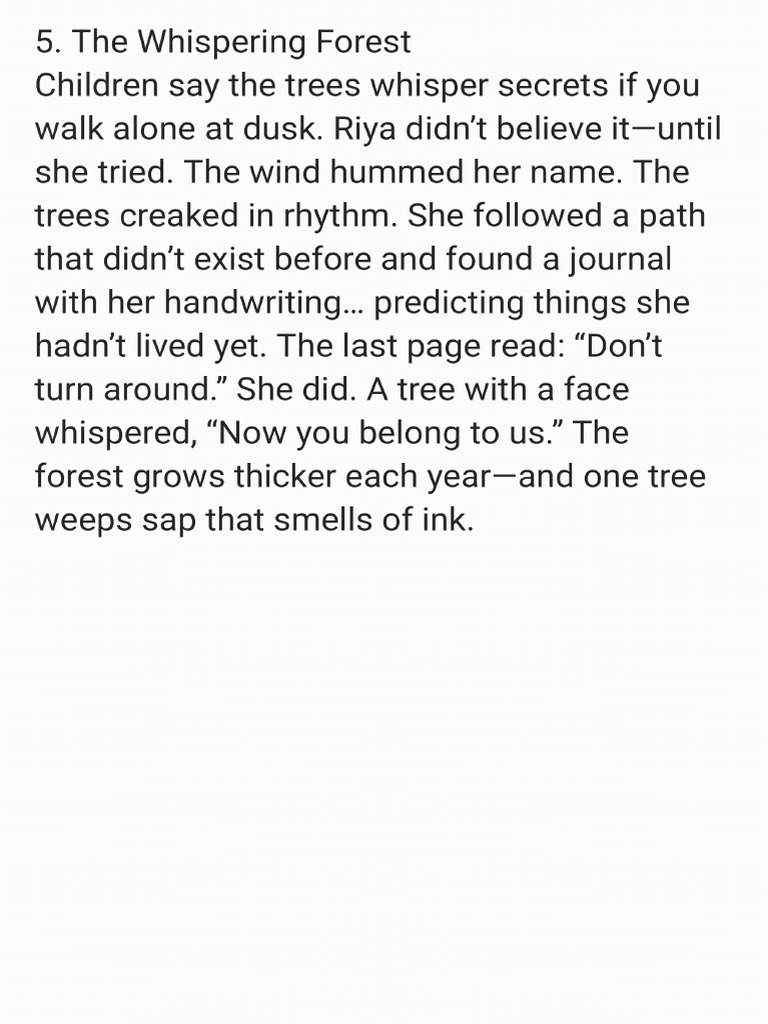 Whispering Forest Pdf