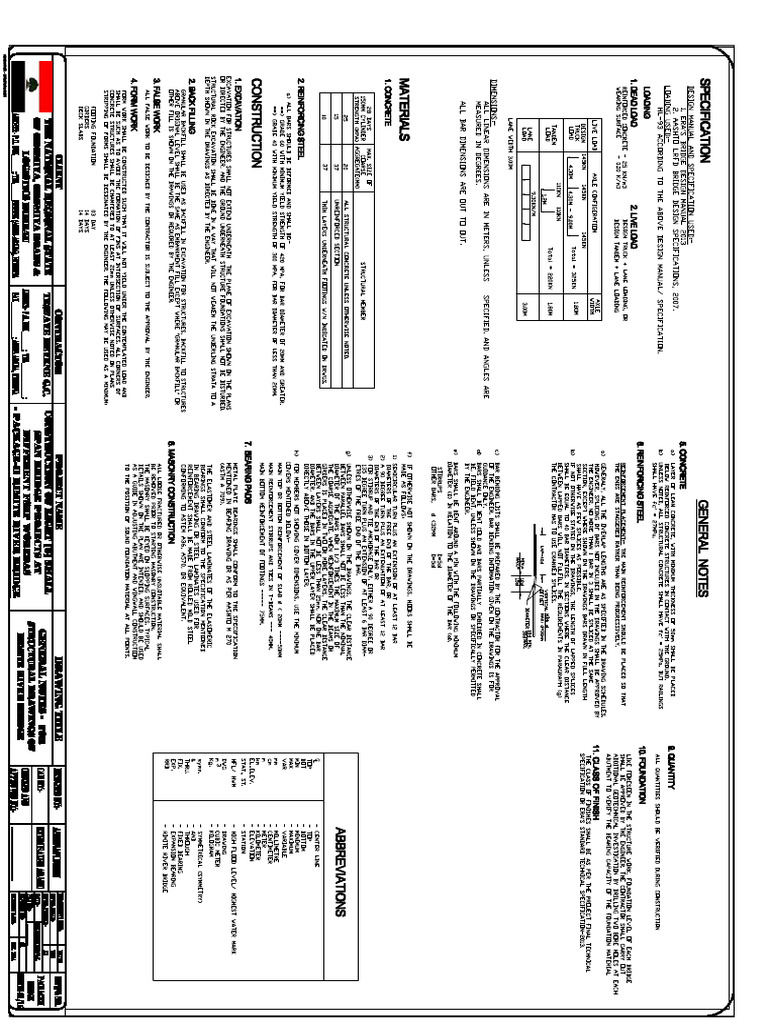 Page-1 General Notes (Rimite) | PDF