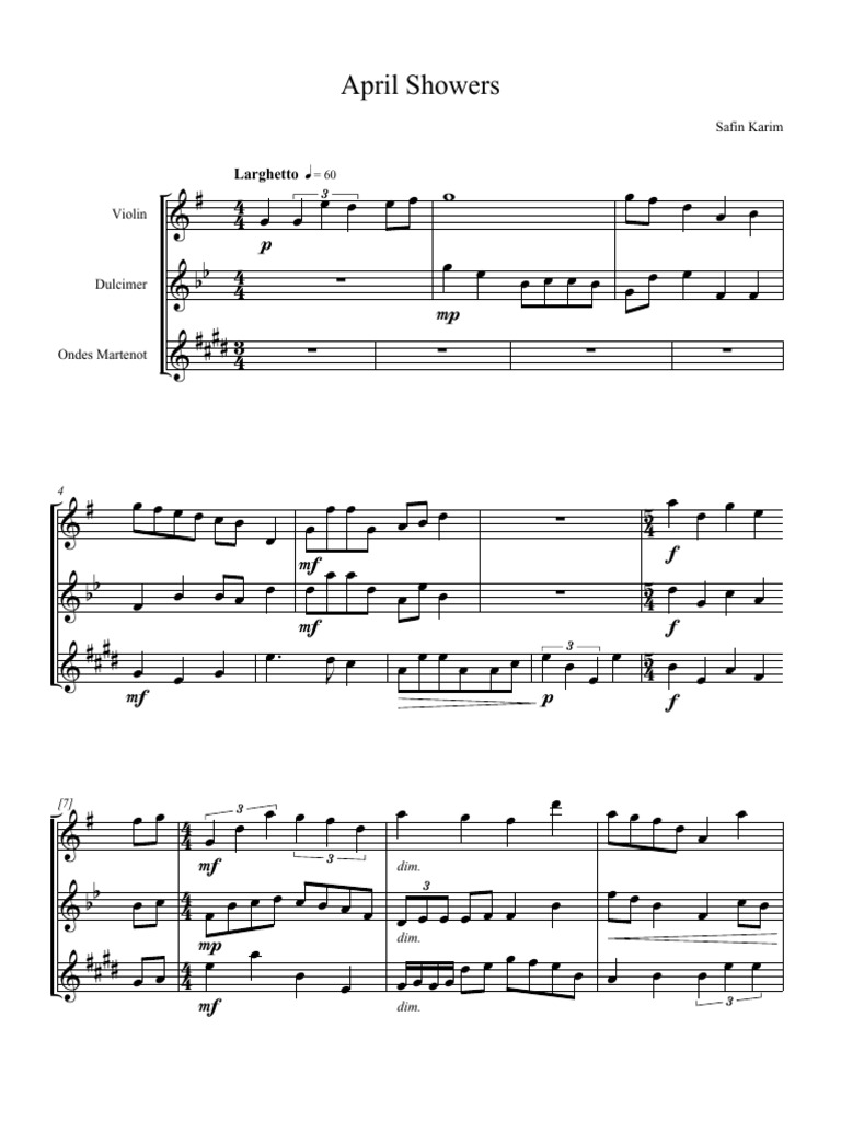 April Showers | PDF