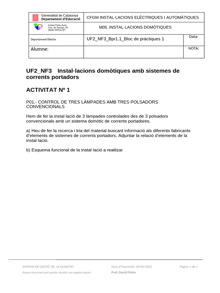 01 M5 - UF2 - NF3 - Bpr1.1 | PDF