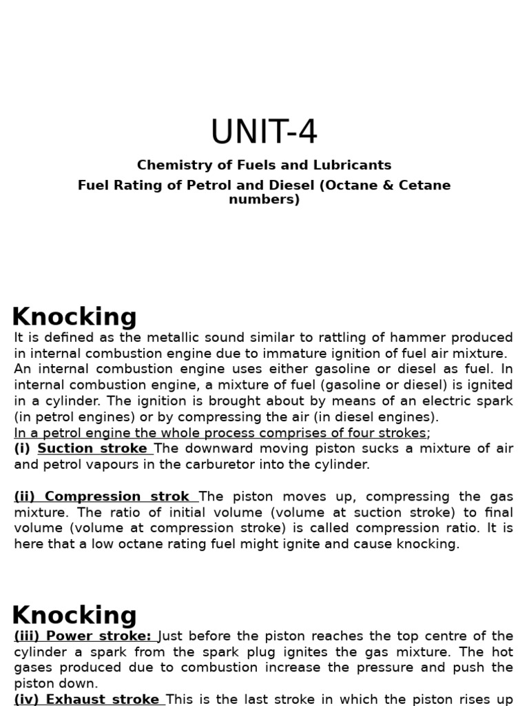 4-Stroke Cycle in CI Engines | PDF | Diesel Engine | Internal ...