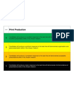 Print Production Criteria