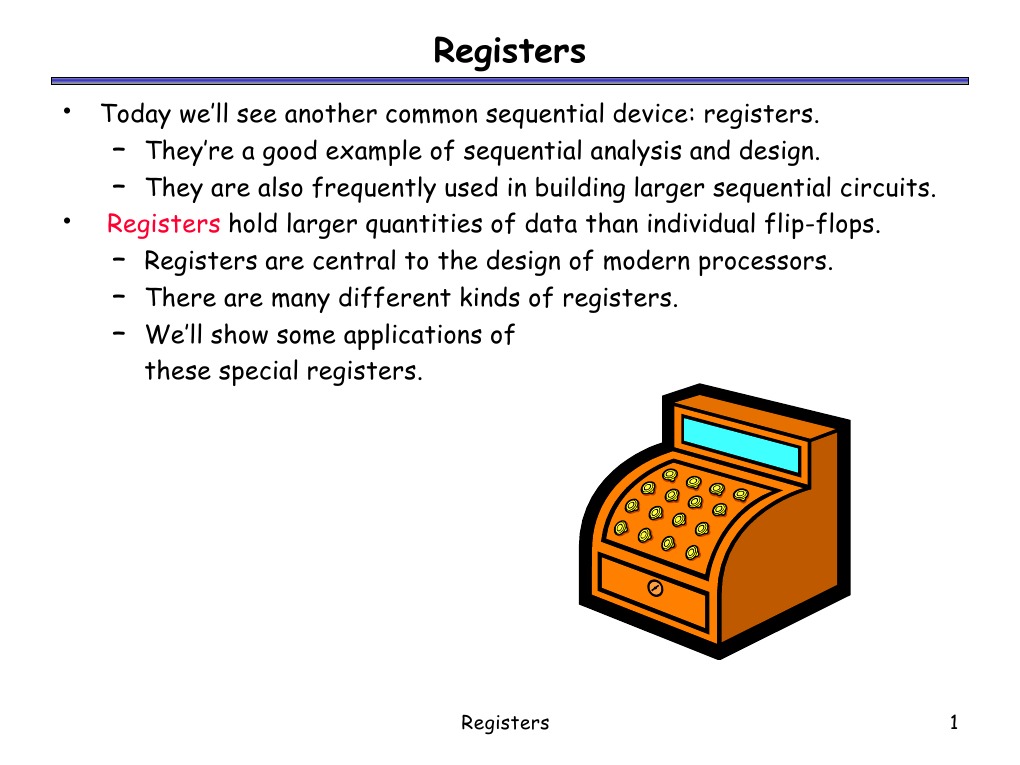17 Registers | PDF