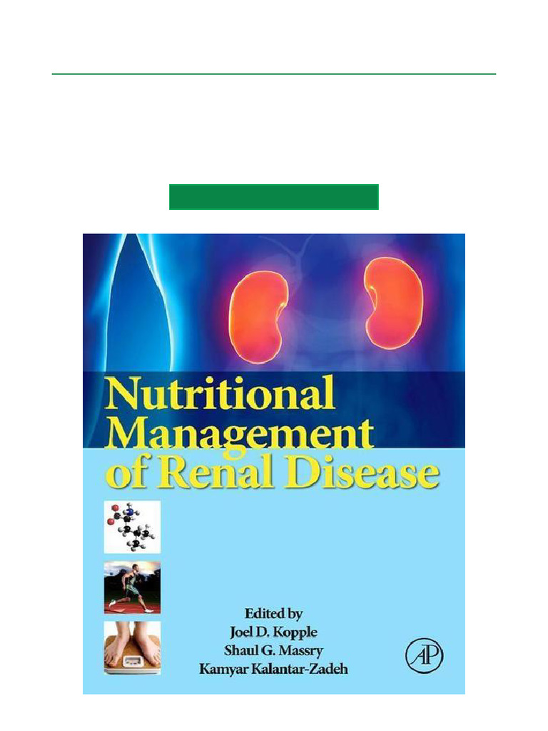 Nutritional Management in Kidney Disease | PDF | Chronic Kidney Disease ...
