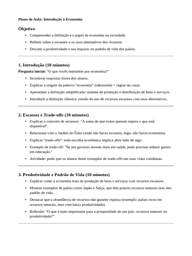 Origem da Palavra Economia | PDF | Economia | Demanda