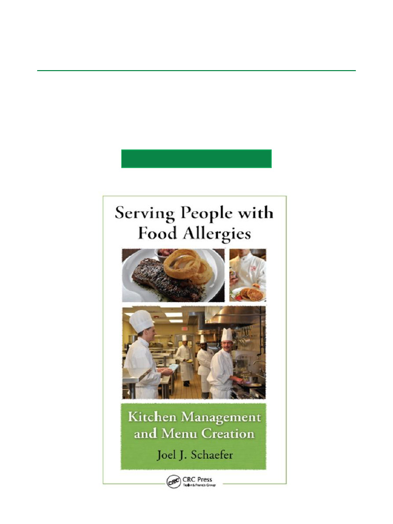 Food Allergy Kitchen Management Guide | PDF | Food Allergy | Foods