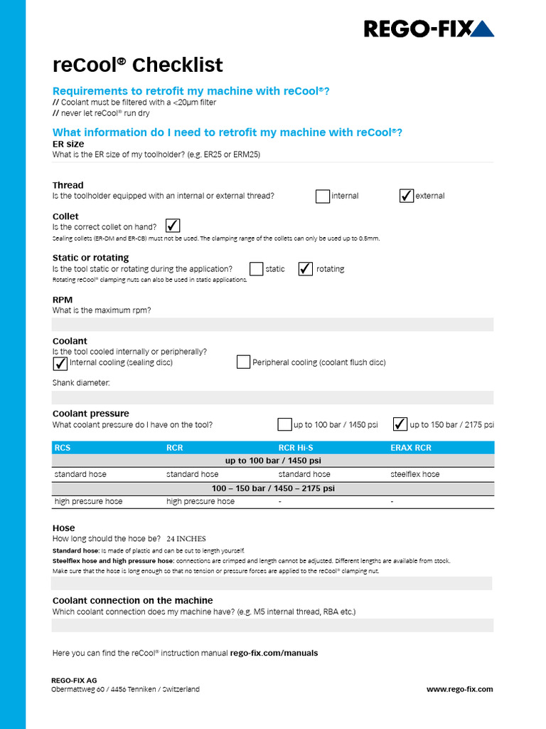 reCool® Retrofit Requirements Guide | PDF
