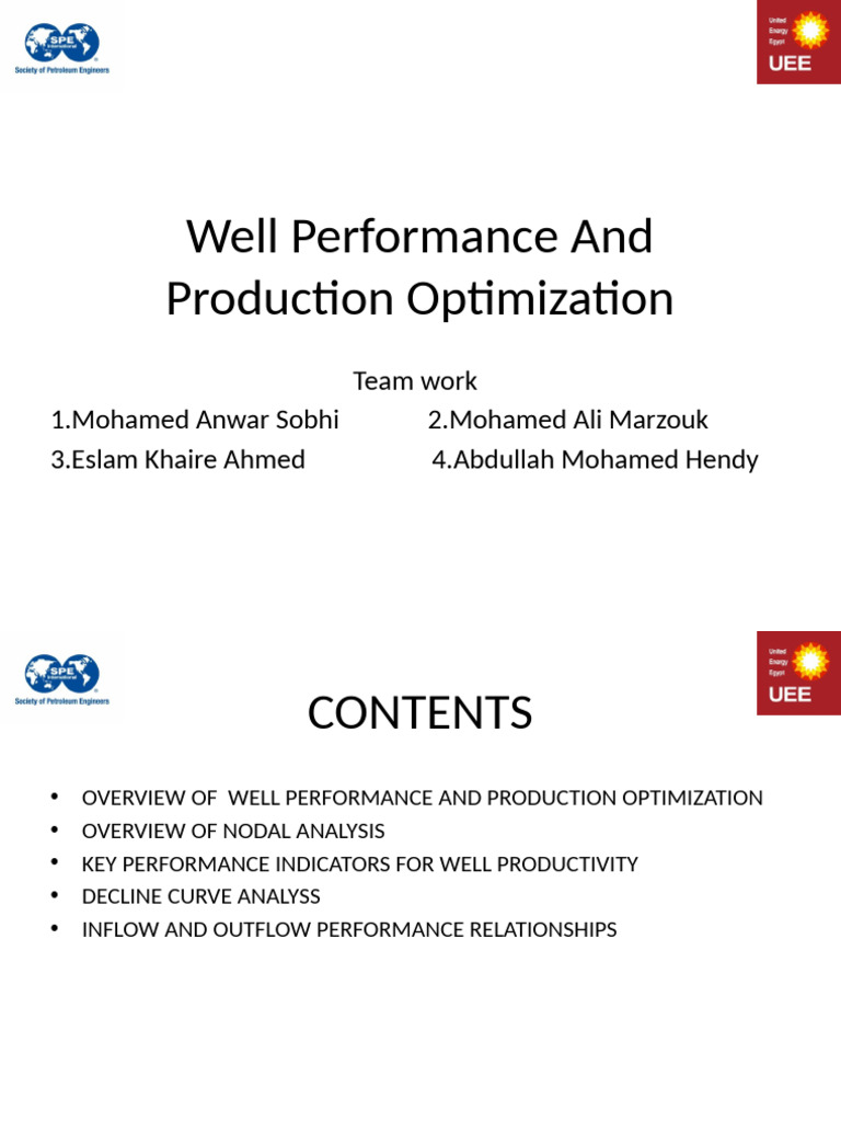 Well Performance and Production Optimization | PDF | Fluid Dynamics ...