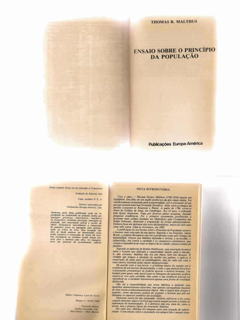 Thomas Malthus | PDF