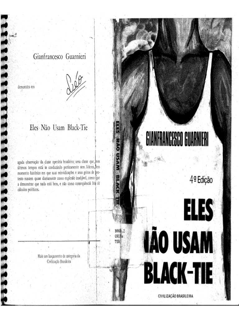 Gianfrancesco Guarnieri - Eles Não Usam Black-Tie | PDF