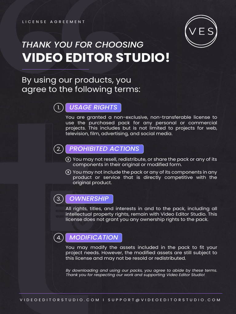 Video Editor Studio License Agreement | PDF