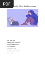 CSEC Social Studies SBA Sample Guide | PDF