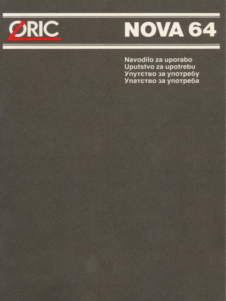 Nova 64 User Manual | PDF