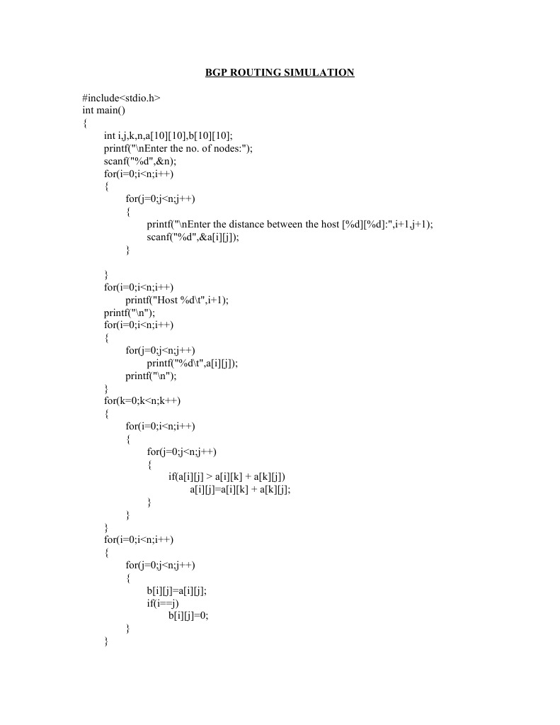 6.Bgp Routing | PDF