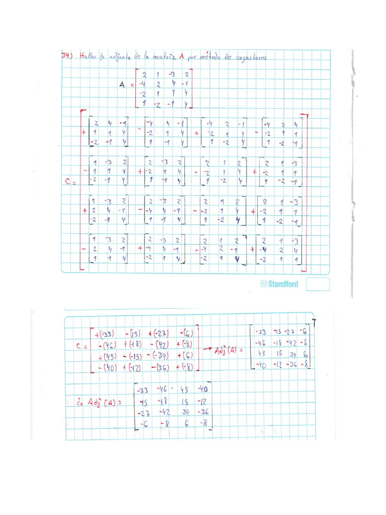 Mate Basica Ejercicios 34-42 | PDF