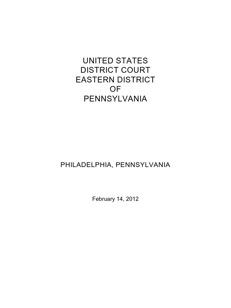 Eastern District Court Directory | PDF | United States District Court ...