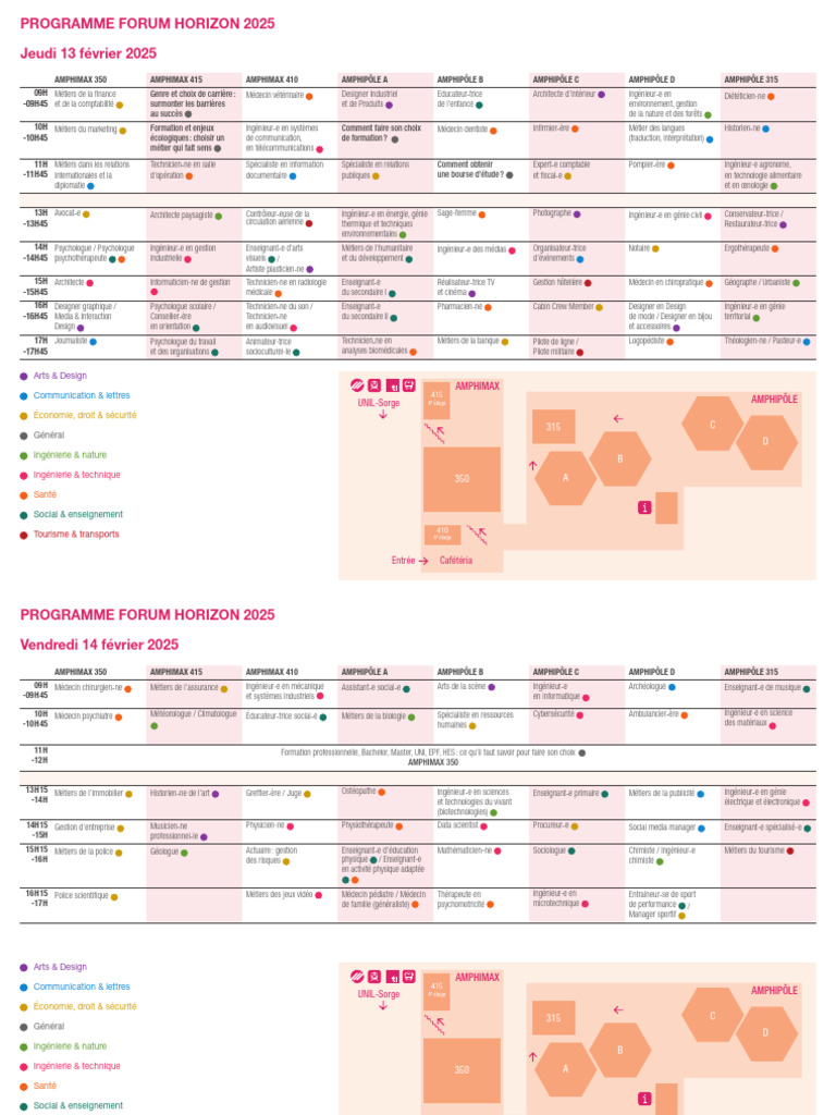 Programme Forum Horizon 2025 | PDF