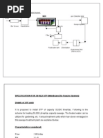 MBR STP Design Features Overview | PDF | Sewage Treatment | Wastewater