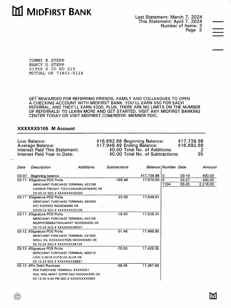 Mid First 5105 03-07 To 04-07-2024 | PDF