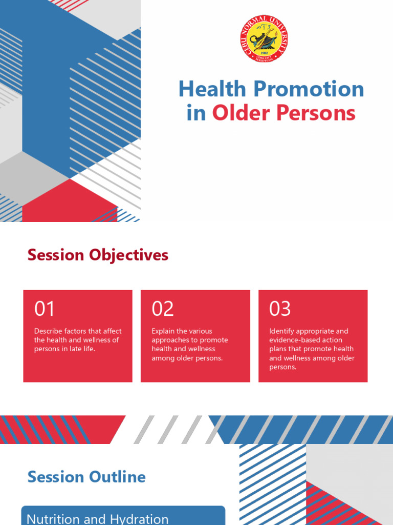 Health and Nutrition for Older Adults | PDF | Eating | Nutrition