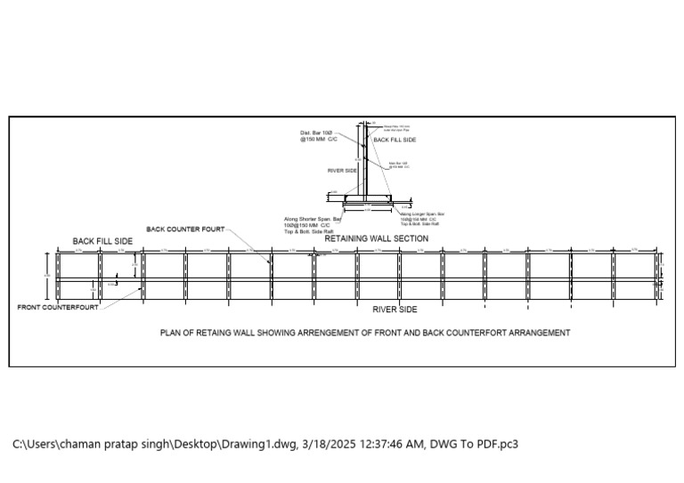 Retaining Wall Design and Details | PDF