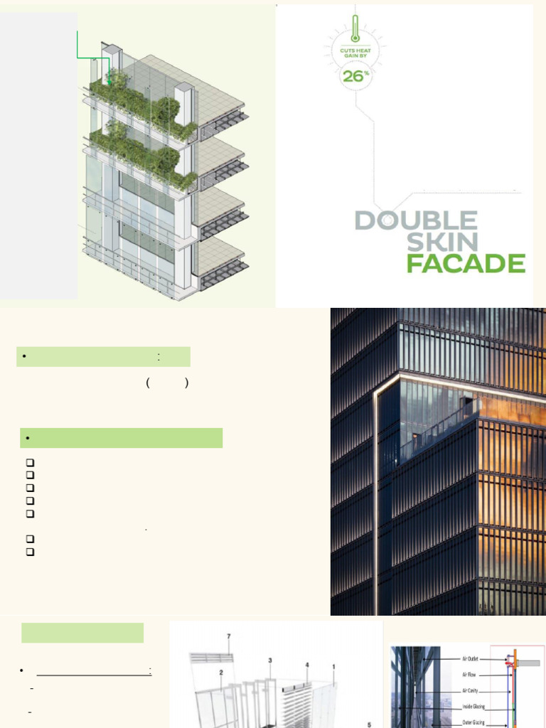 Double Skin Facades for Sustainable Design | PDF | Building Insulation ...