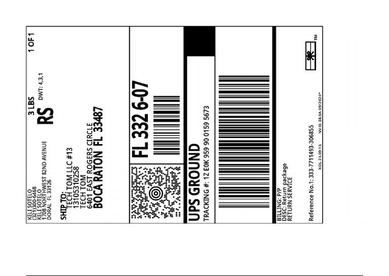 Shipment Label | PDF