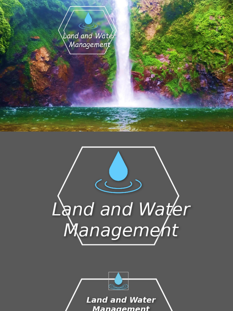 Sustainable Land and Water Management | PDF | Natural Environment ...