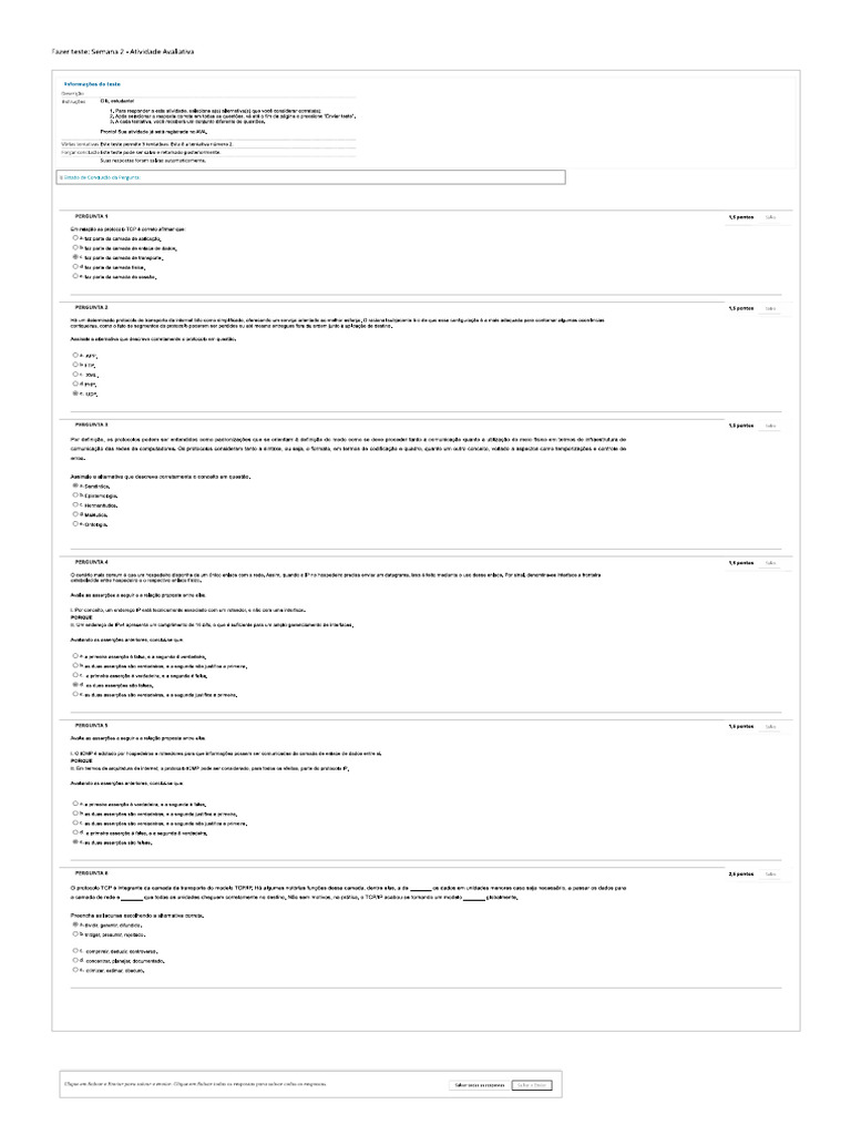 fundamentos inter web - sem 2 | PDF