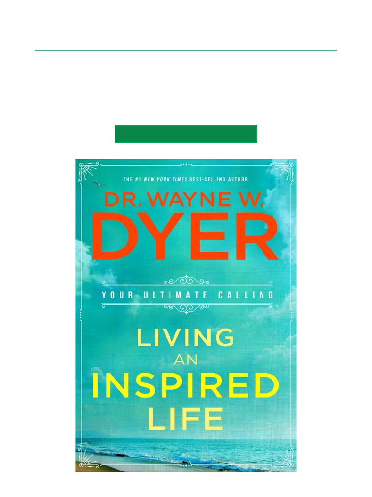 Living an Inspired Life Guide | PDF | Guru