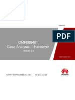 OMF000401 Case Analsyis Handover Training 20060901 a 2.0