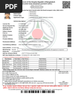 BRTA Motor Vehicle Registration Form | PDF | Motor Vehicle | Car Body ...
