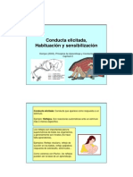 Aprendizaje y Condicionamiento - Conducta Elicitada