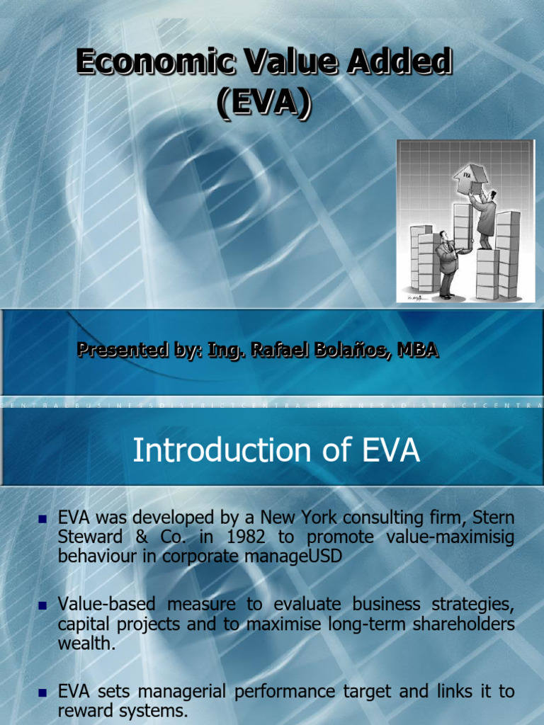 EVA Sample Calculation | PDF | Cost Of Capital | Preferred Stock
