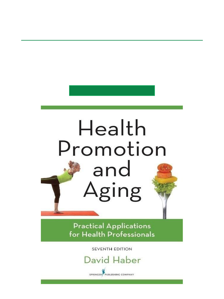 Health Promotion for Aging Professionals | PDF | Preventive Healthcare ...