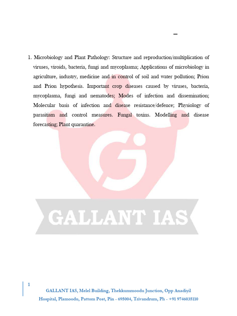 Botany Optional PYQs | PDF | Cell (Biology) | Cell Nucleus
