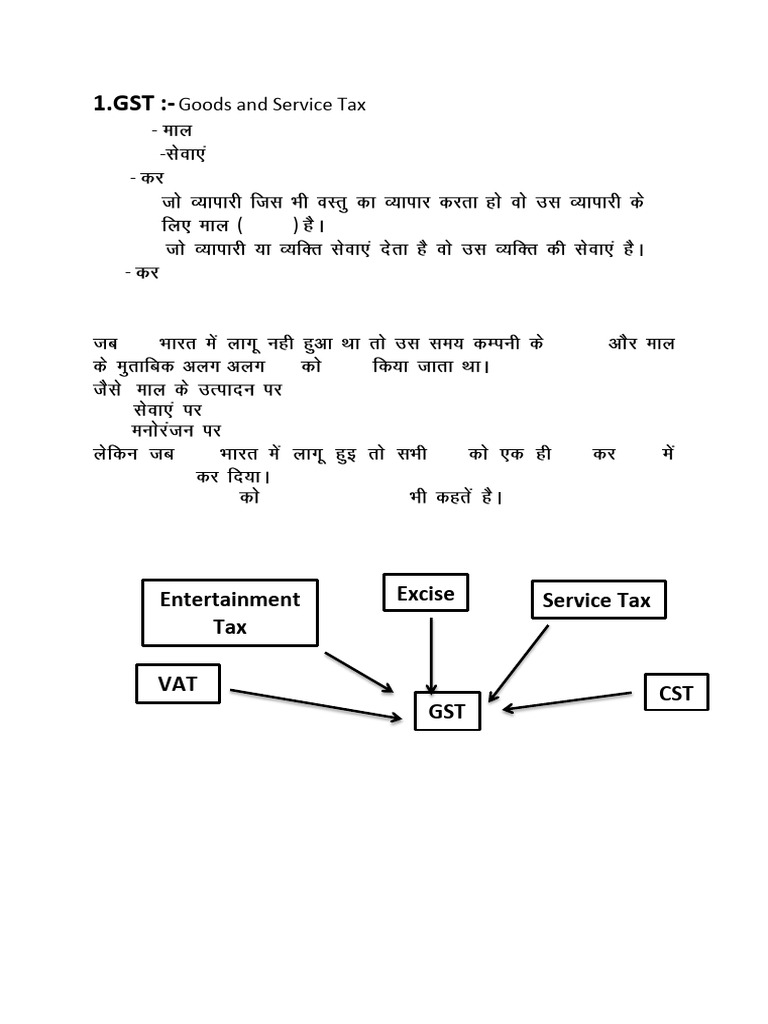 Overview of Goods and Service Tax | PDF | Value Added Tax | Payments