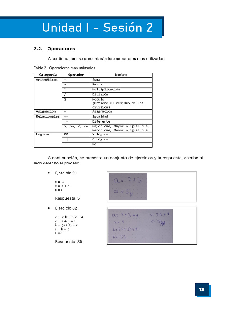 Fundamentos de La Programación Java Sem 01 y 02 - Gpcbakibvc (1 ...