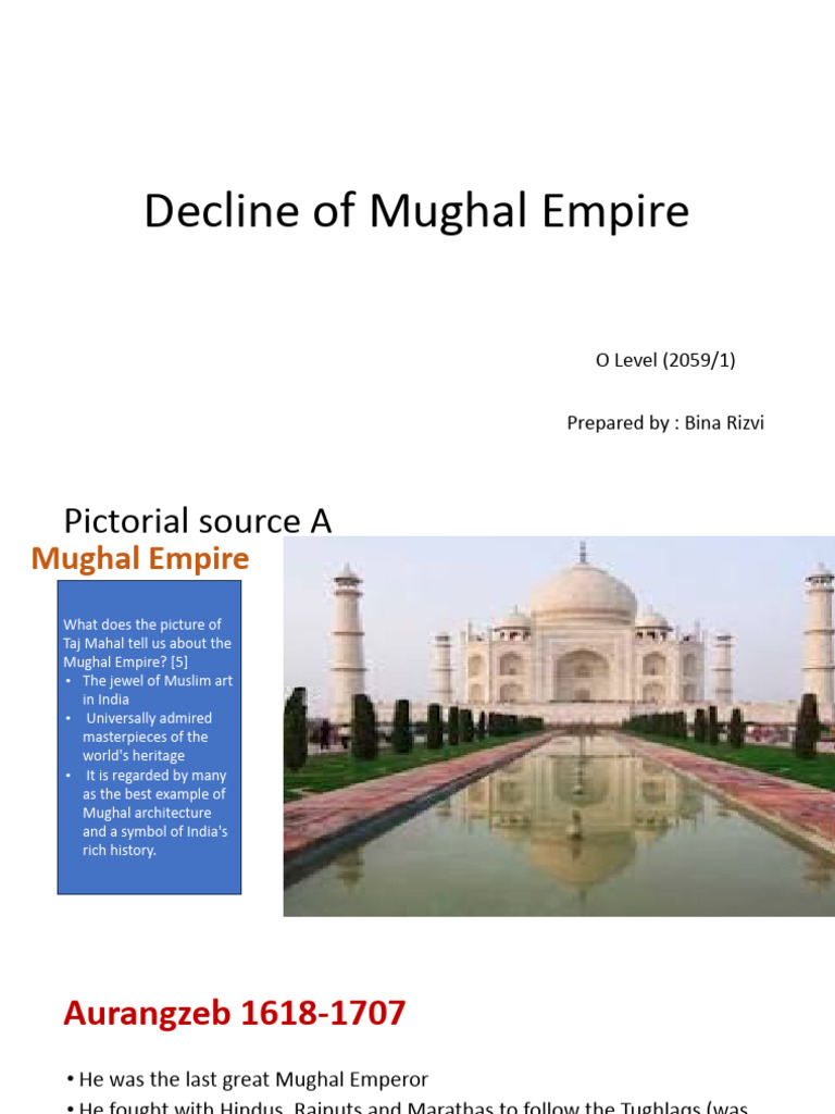 Decline of Mughal Empire | PDF | East India Company | Mughal Empire
