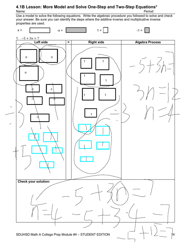 Kevin Diao - 4.1B Lesson - Math A | PDF | Algebra | Mathematics