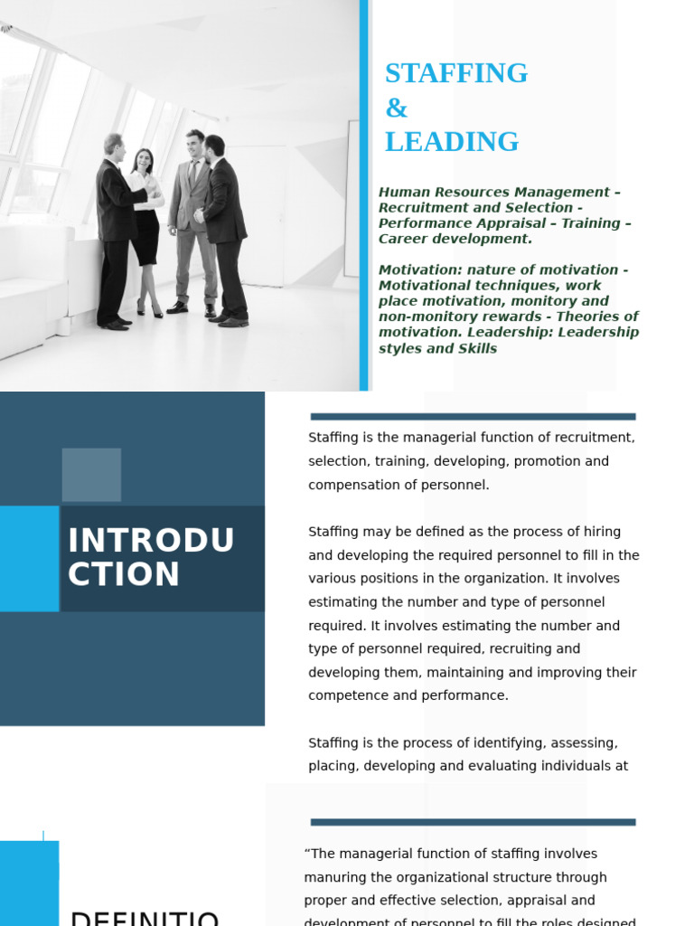 Staffing and Recruitment Strategies | PDF | Incentive | Motivational